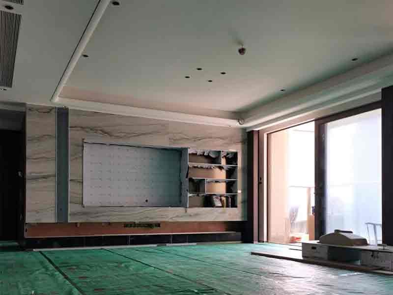 曦城別墅9782別墅裝修工地進度